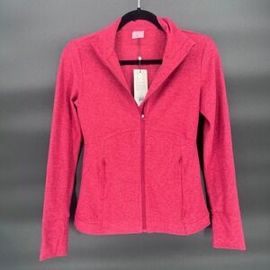 Callia Lustralux Jacket Womens XS Full Zip Fitted Athletic Activewear Pink